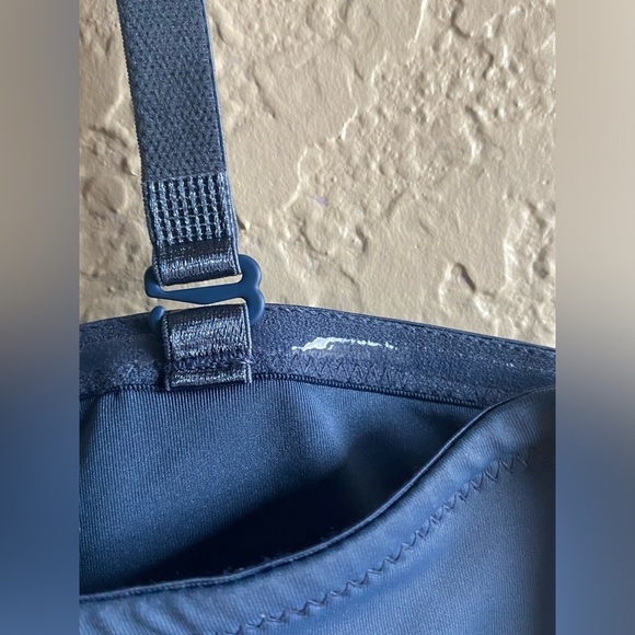 Skims Swim Micro Bandeau Bikini Top, Denim Wash, 3X - New - Picture 8 of 11